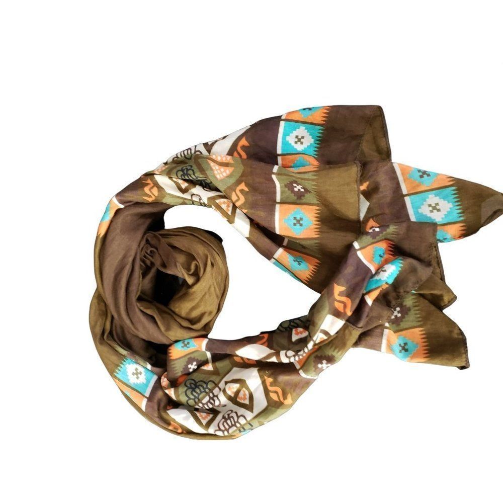 Indian Aztec Printed Wrap Scarf sarong shawl